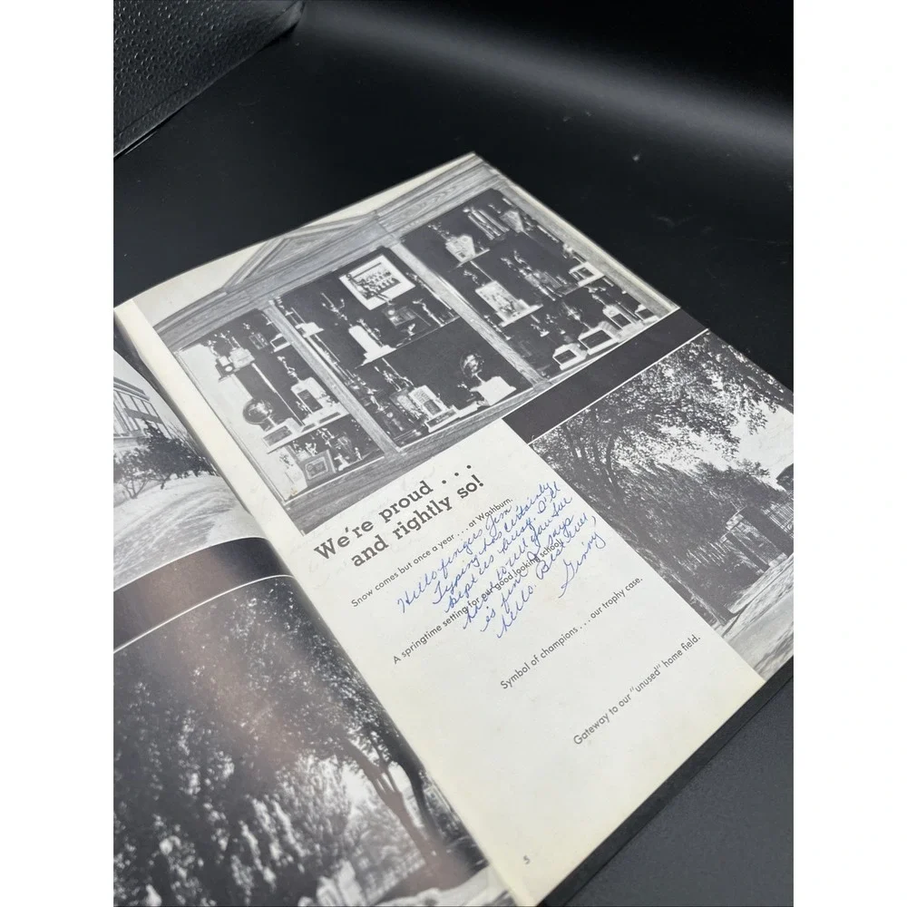 1959 Washburn High School Minneapolis MN Wahian Yearbook Year Book Signed Jim